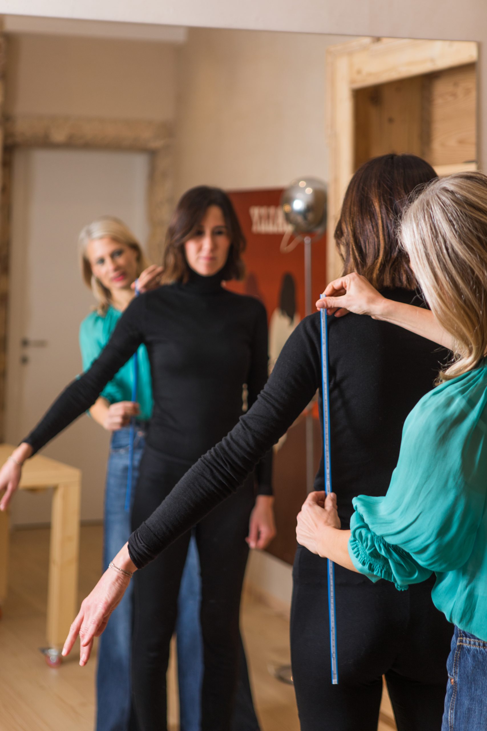 allineamento fianchi spalle per forma corpo